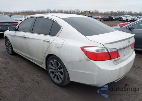 2014 Honda Accord Sport из США, поврежденный, VIN 1HGCR2F51EA099027